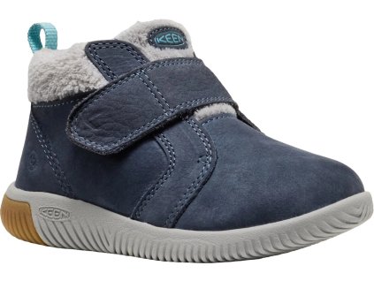 Keen dětské zimní boty KNX MIDDIE CHILDREN Vintege Indigo/Alloy
