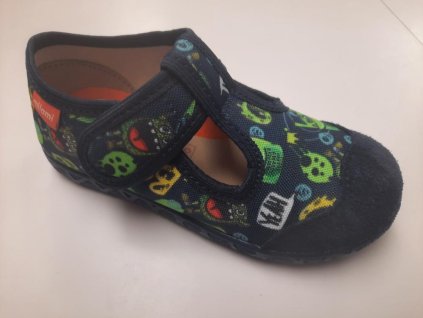 Milami 112-DX-19 chlapecké přezůvky blue