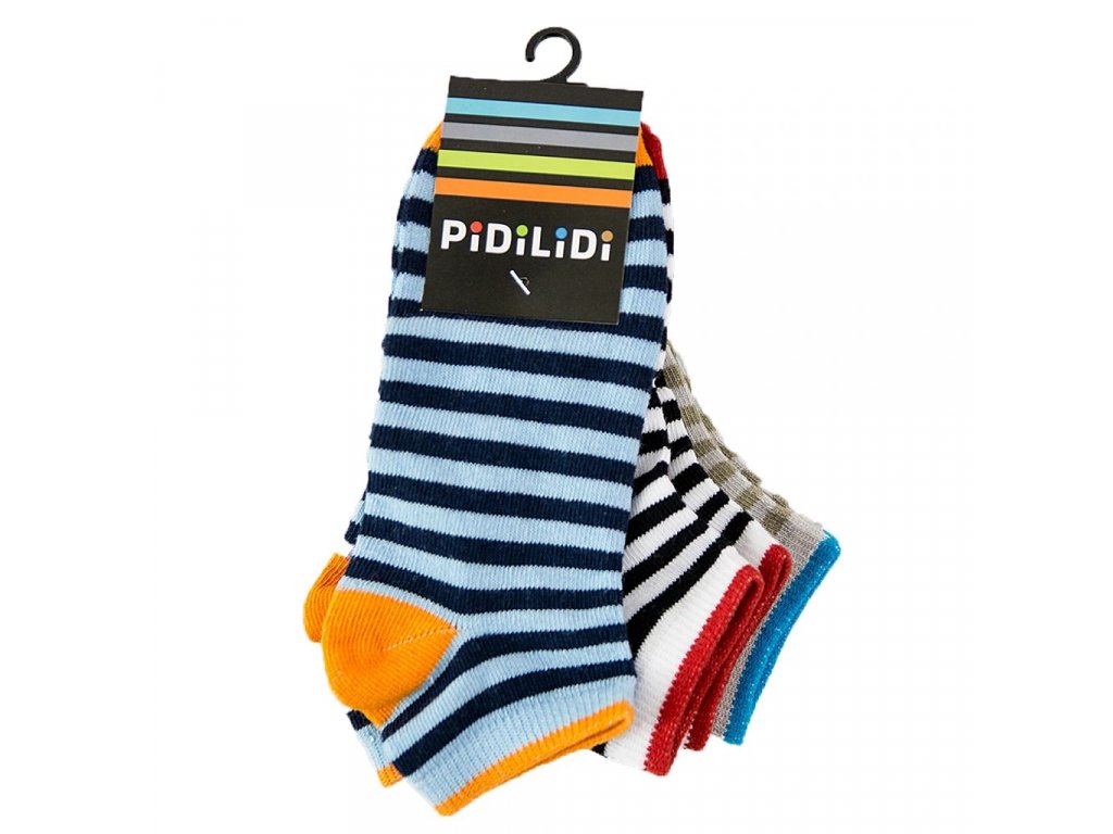 Kotníkové ponožky Pidilidi PD0131 pack