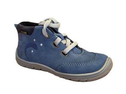 chlapecke kotnikove barefoot boty fare 5121202 modra