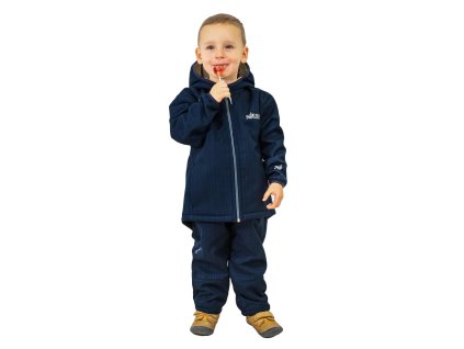 Esito zimni softshellova bunda s berankem modra