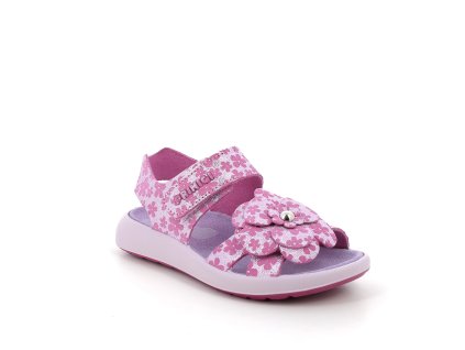 divci sandaly primigi kyticky 7898600 ruzova