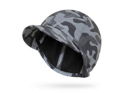 cepice softshell cerna s reflexnim potiskem maskac fantom
