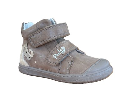 divci kotnikove boty ponte 2678A bronzova