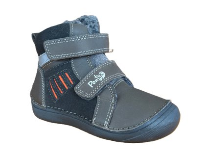 chlapecke zimni boty ponte 2466 seda