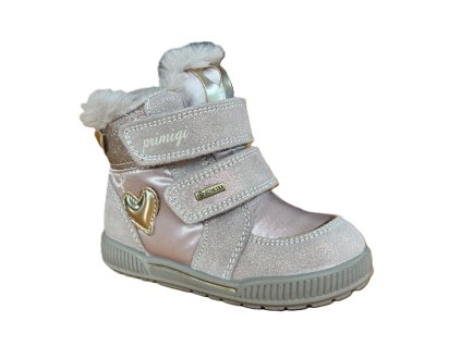 divci zimni boty goretex primigi 8861311 ruzova