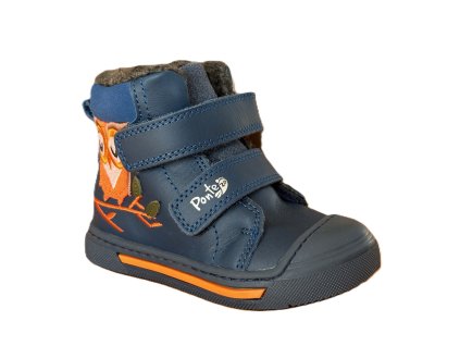 chlapecke zimni boty ponte 2491 modra