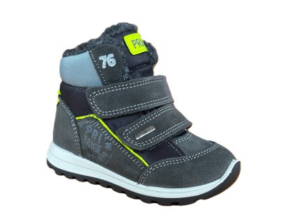 chlapecke zimni boty goretex primigi 8858544 seda