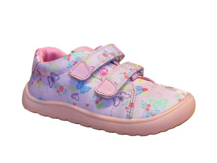 divci barefoot tenisky koro butterfly