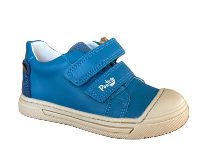 chlapecke kozene boty ponte modra 1724A