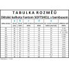 Kalhoty SOFTSHELL slim s bambusem Fantom - tyrkysové