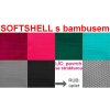Kalhoty SOFTSHELL slim s bambusem Fantom - tyrkysové