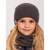 20148 5 unuo detska cepice pletena warm seda