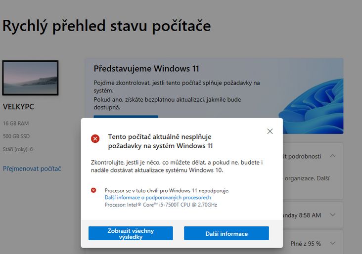 Jak úspěšně nainstalovat Windows 11 na nekompatibilní zařízení