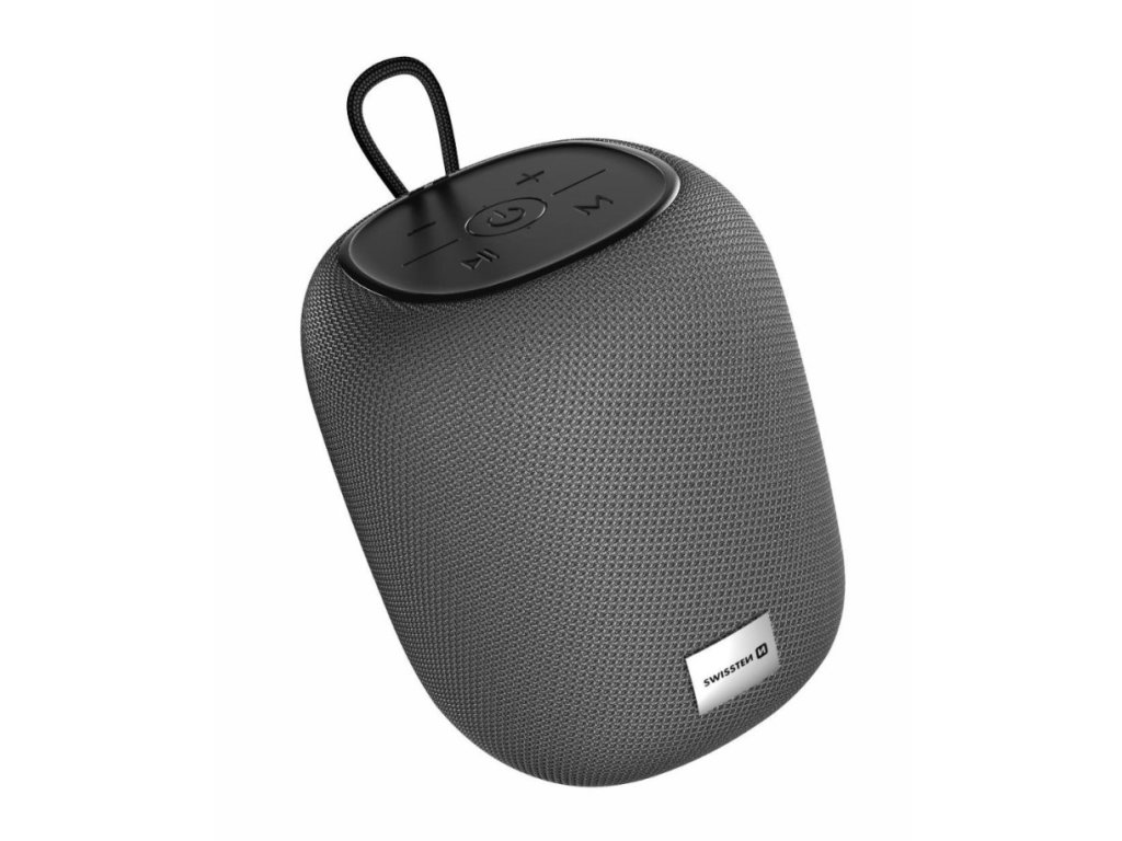DeTech Swissten Sound-X Bluetooth Reproduktor, Šedá