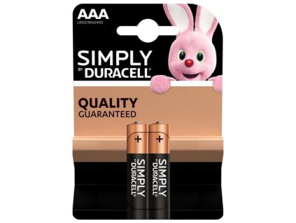 Alkalické baterie Duracell AAA, LR03