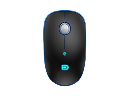 DeTech Fude V8B Bezdrátová myš - černá