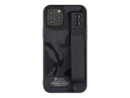 Tactical Camo Troop Kryt pro Apple iPhone 12/12 Pro Black