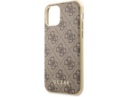 Guess Charms Hard Case 4G Brown pro iPhone XR