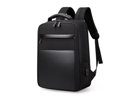 DeTech Batoh pro notebook Power Backpack BP-12, 15.6", černá