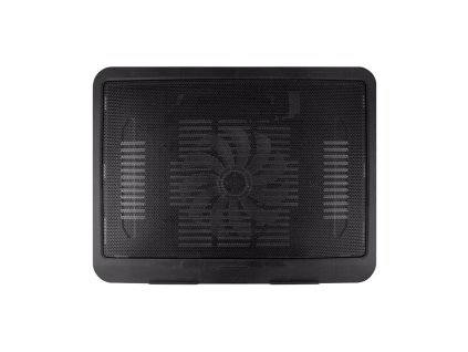 DeTech Chladící podložka 14" USB - černá
