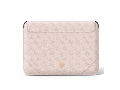 Guess 4G Triangle Logo Computer Sleeve 13/14" Pink