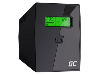 GreenCell záložní zdroj UPS01LCD 600VA (360W) LCD