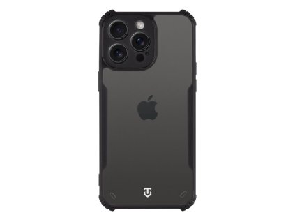 Tactical Quantum Stealth Kryt pro Apple iPhone 15 Pro Max Clear/Černý