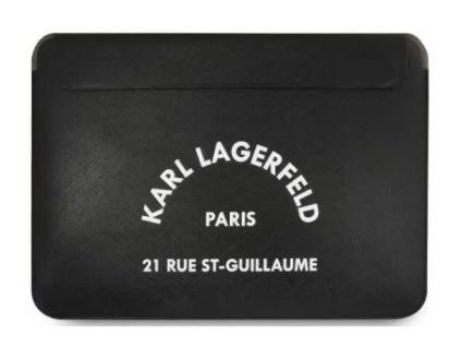 Karl Lagerfeld Kožené RSG Logo Sleeve Pouzdro pro MacBook Air/Pro