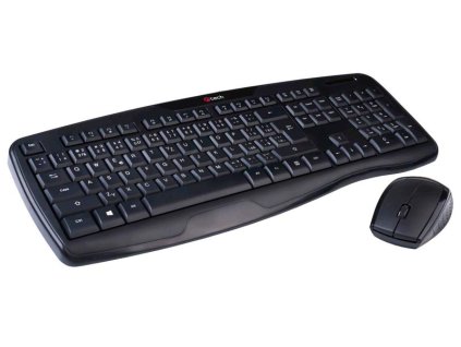 C-TECH klávesnice s myší WLKMC-02