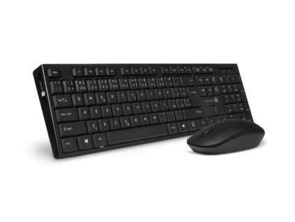 CONNECT IT ComboSet Bezdrátová klávesnice + myš, černá, CZ + SK