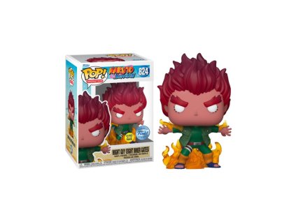 Funko POP! #824 Animation: Naruto - Might Guy (Eight Inner Gates)(GITD)