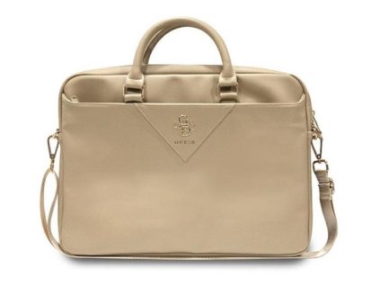 Guess Trinagle 4G Computer Bag 16" Gold