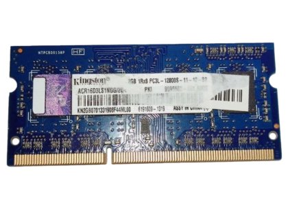 Kingston 2GB DDR3 PC12800 1600MHz SODIMM CL11