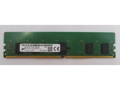 Micron 8GB DDR4 PC4-2400T-RD1-11 2400 MHz CL17 RDIMM ECC, Registered