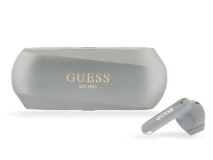 Guess Elongated Metallic ENC TWS Bezdrátová Sluchátka Taupe