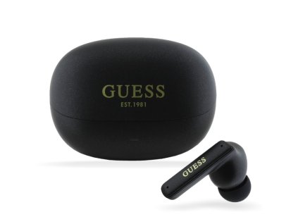 Guess Capsule ANC/ENC TWS Bezdrátová Sluchátka Black