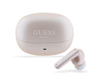 Guess Capsule ANC/ENC TWS Bezdrátová Sluchátka Pink