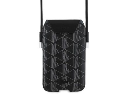 Lacoste PVC Blend Monogram Kapsa na Telefon XL Black