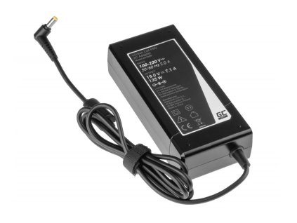 GreenCell Napájecí adaptér pro notebooky Acer 19V 7.1A - 5.5 x 1.7mm