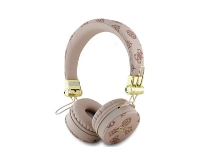 Guess headphones Bluetooth ENC brown Peony Script Round Shape