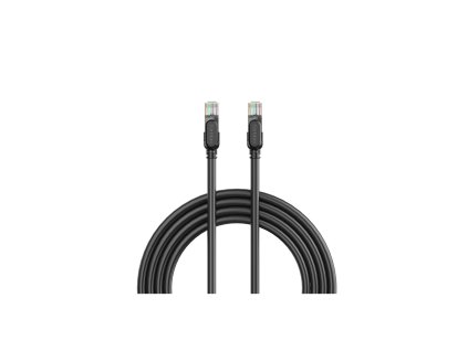 LAN kabel Earldom ET-NW1, CAT6 UTP, 3 m, Černý