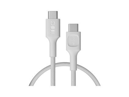 GreenCell Green Cell USB-C kabel 100W, Power stream fast charging, 0.3 m, bílá