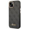 guess pc tpu 4g metal camera outline zadni kryt pro iphone 14 plus black