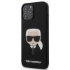 Karl Lagerfeld Head Silikonový Kryt pro iPhone 12 Pro Max 6.7 Black
