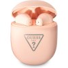 Guess True Wireless Triangle Logo BT5.0 4H Stereo Earphones Matt Pink