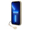 Guess 4G Charms Zadní Kryt pro iPhone 14 Pro Brown