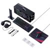 DeTech Onikuma TZ5006 Gaming combo 5in1 - černá