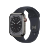 196638 2 apple watch series 8 45mm nerezova ocel midnight cellular