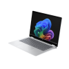 25C1 OmniBook X Flip 14 Glacier Silver T IR Cam nonSD nonFPR Avicii 2H Copilot Taskbar Core Set FrontLeft WhiteBG M2933540